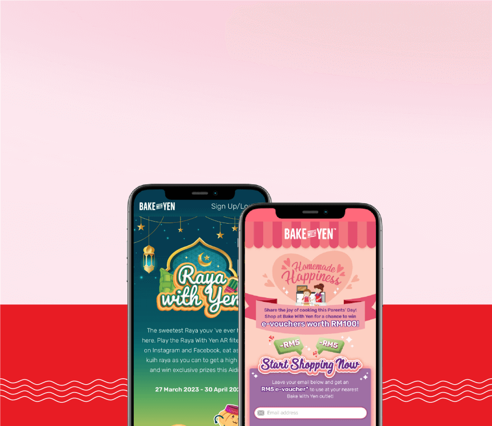 Bake With Yen Festive Campaigns